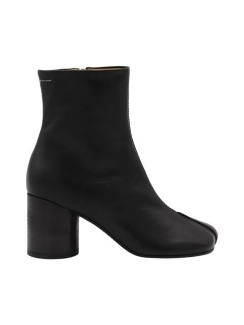 MM6 Maison Margiela Black Leather Boots