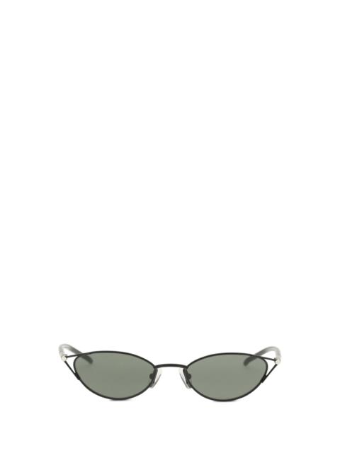 Alexander McQueen Alexander Mcqueen Slim Cat-eye Sunglasses With T-bar