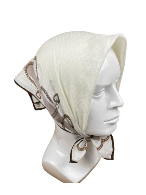 Other Designers Vintage - YVES SAINT LAURENT BANDANA HANDKERCHIEF NECKERCHIEF-HC 0360