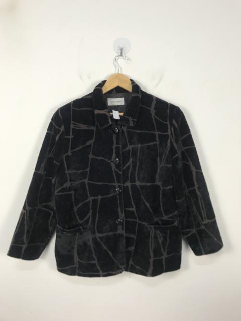 Other Designers Japanese Brand - Ladies Fashions Abstract Button Down Cardigan Sweater #2889