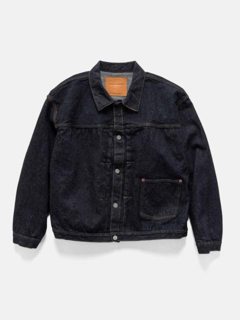KAPTAIN SUNSHINE Denim Tracker 1P Jacket Indigo One Wash