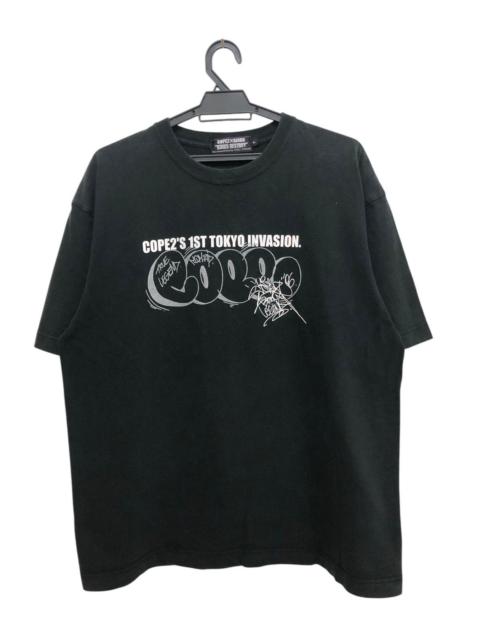 Vintage - DOPE 🔥 COPE2 KINGS DESTROY 1st TOKYO INVASION GRAFFITI TEE