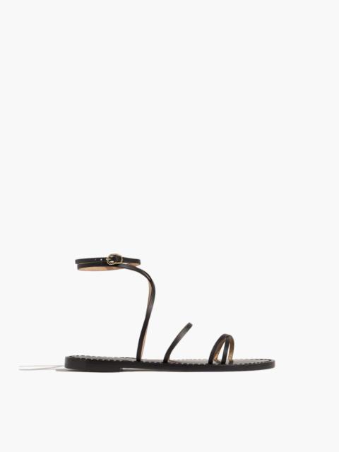 AMANU The Constantia Sandal in Black