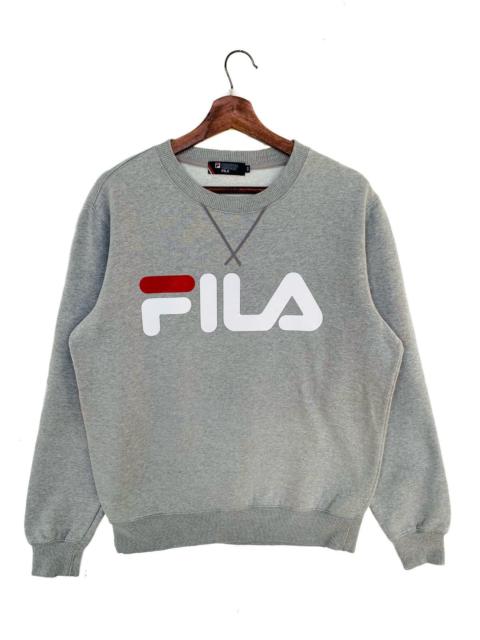 Other Designers Vintage Fila Big Logo Sweatshirt/Size M/Grey Colour