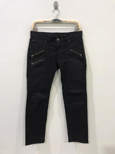 Other Designers Japanese Brand - Japan Made Designer Multizipper Skinny Stretchable Pant