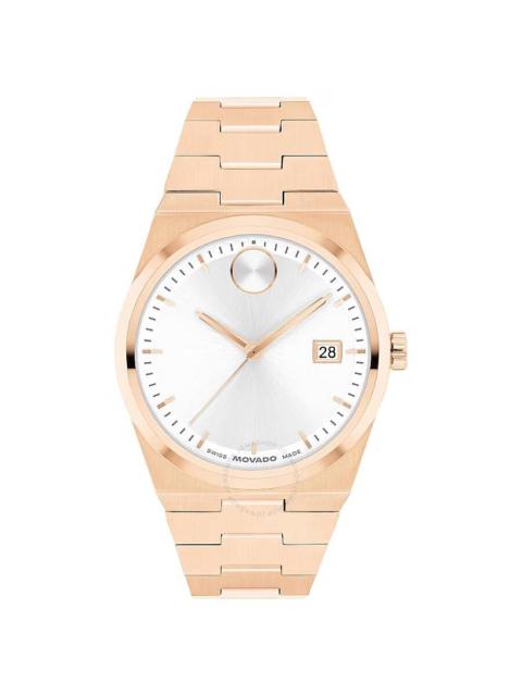 Movado - Movado Bold Quest Quartz White Dial Ladies Watch 3601188