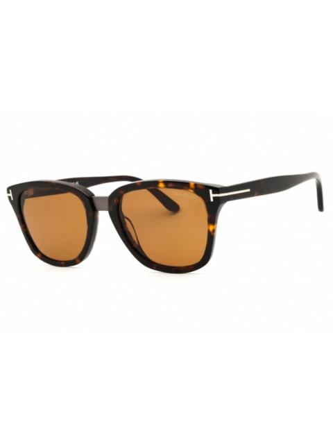 TOM FORD Tom Ford Greydon Brown Square Men's Sunglasses FT1213 52E 53