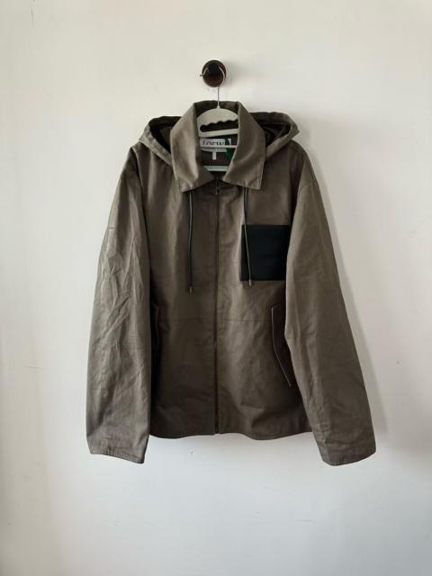 Loewe LOEWE Khaki Short Trench Jacket