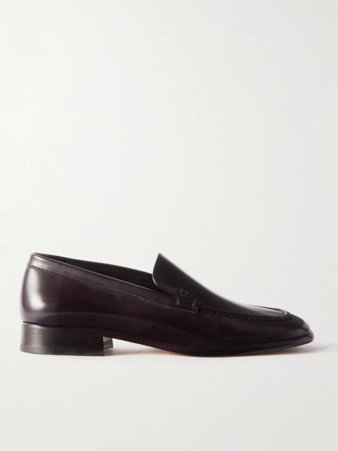The Row Mensy Leather Loafers