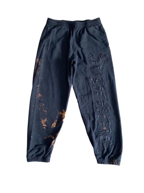 Supreme Supreme sweatpants big logo embroidered