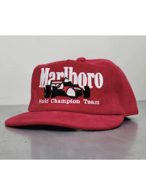 Gitman Vintage Deadstock Embroidered Marlboro Racing Corduroy Hat