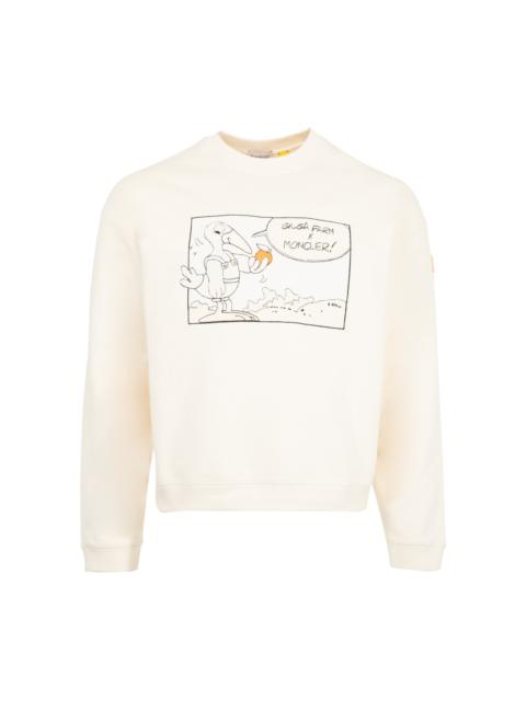 Moncler GILGA FARM COTTON SWEATSHIRT