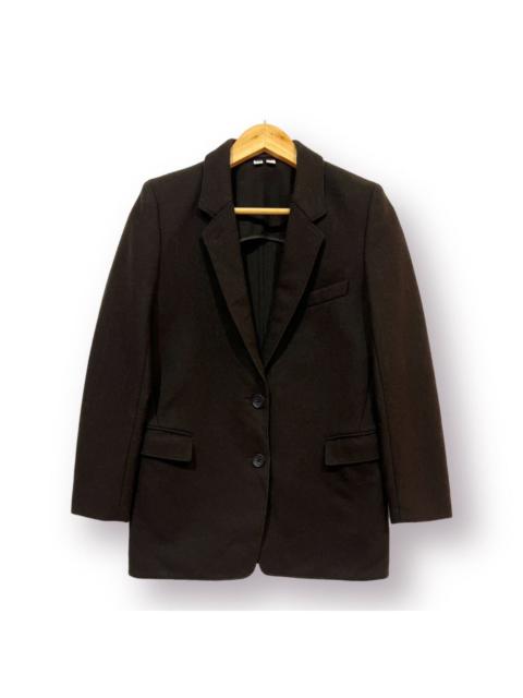 Uniqlo japanese comme des garcons style wool jacket