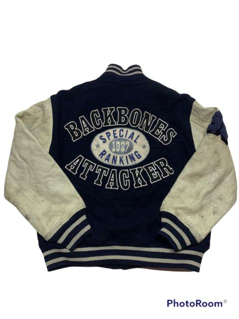Other Designers Vintage - Varsity jacket backbones attacker(offer your price)