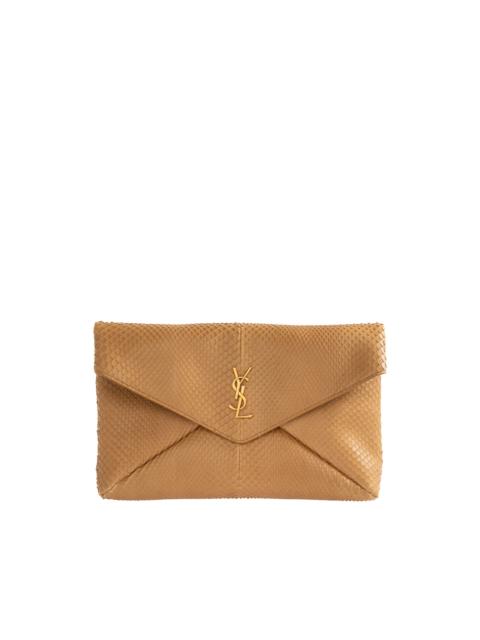 SAINT LAURENT LARGE ENVELOPE CLUTCH