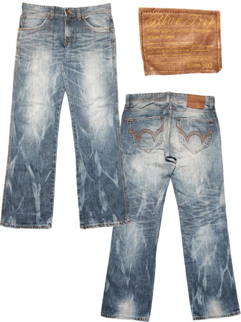 Other Designers Edwin 503 Blue Trip Japan Distressed Jeans