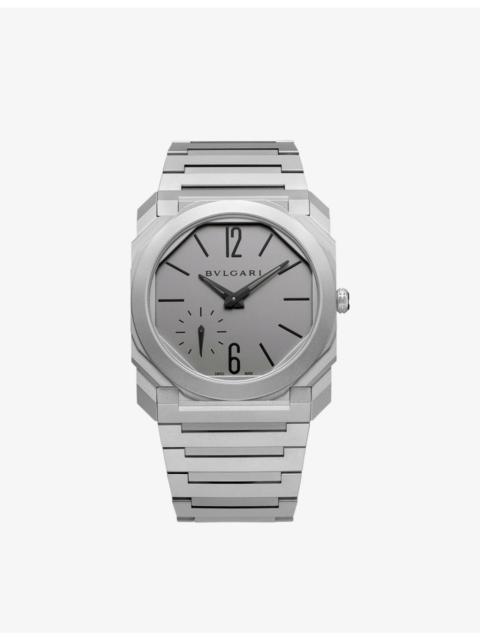 BVLGARI BGO40C14TTXTAUTO Octo Finissimo titanium automatic watch