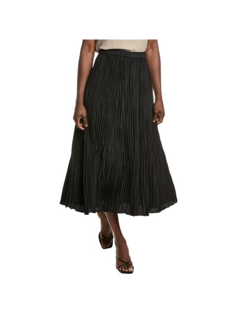 EILEEN FISHER EILEEN FISHER Pleated Silk Skirt