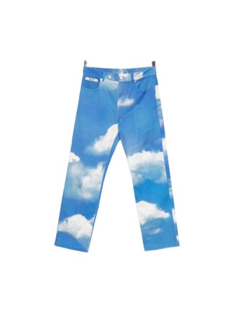 Moschino CLOUD-PRINT JEANS