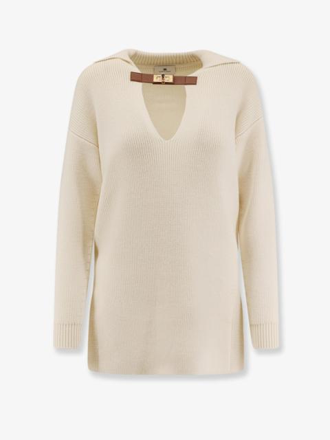 ELISABETTA FRANCHI Elisabetta Franchi Wool Blend Sweater