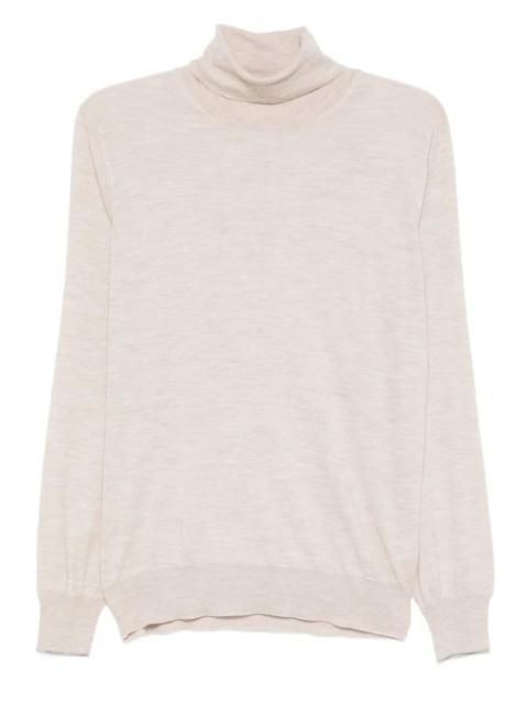 Brunello Cucinelli Turtle-Neck Fine Gauge Sweater