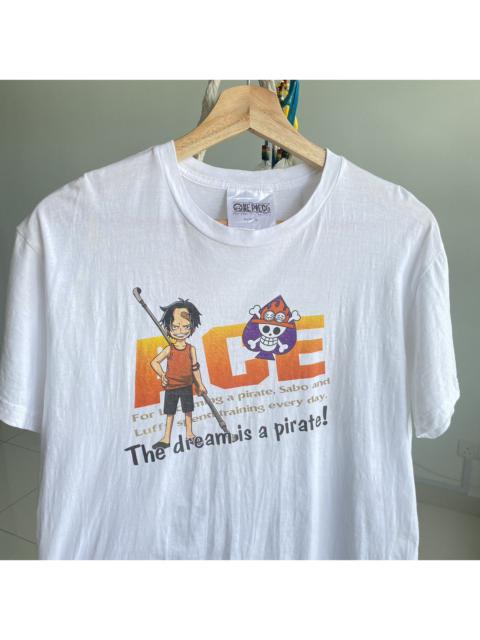 Other Designers Vintage - Rare Ace One Piece Character Japanese Anime Tshirt