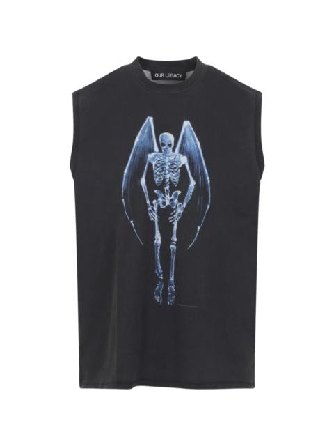 Our Legacy Our Legacy Fallen-angel-print Vest