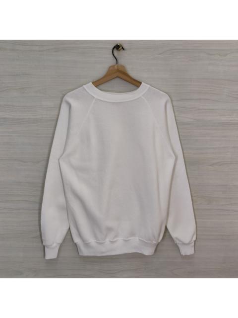 Other Designers Hanes × Vintage - 80s 90s Hanes Blank Raglan Sweatshirt plain