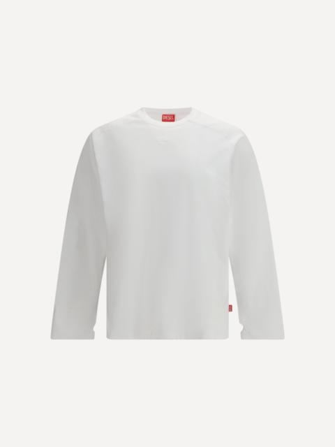 Diesel T-Kristian long-sleeve T-shirt with raglan cut