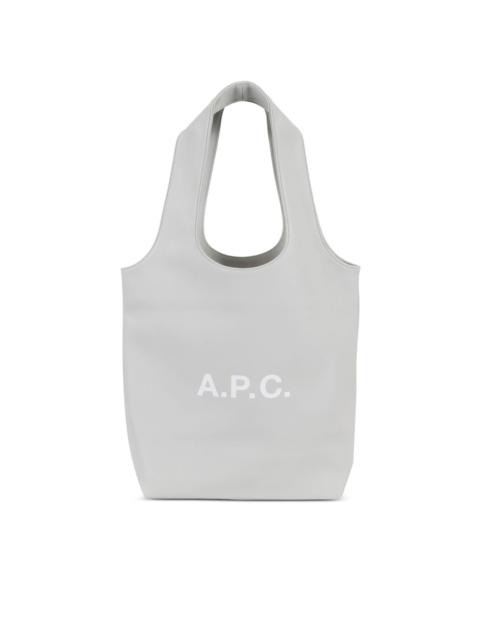 logo-print tote bag