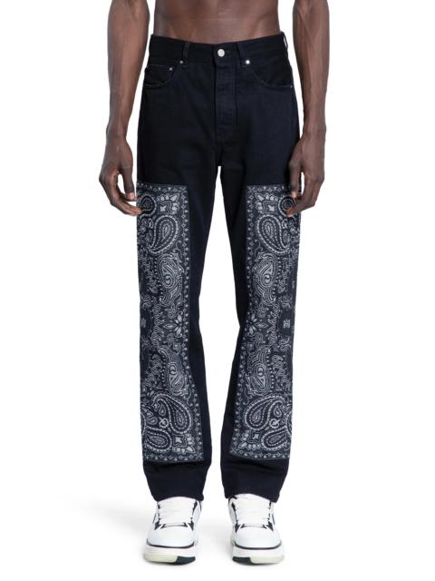 AMIRI Bandana-Straight-Jeans