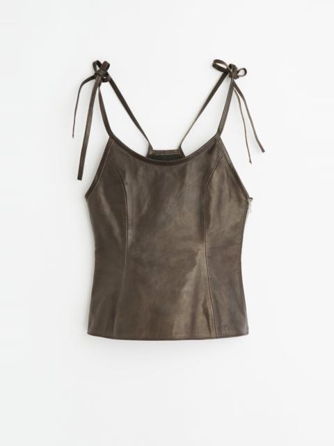 Our Legacy String Tank Phantom Tensile Cattle Hide