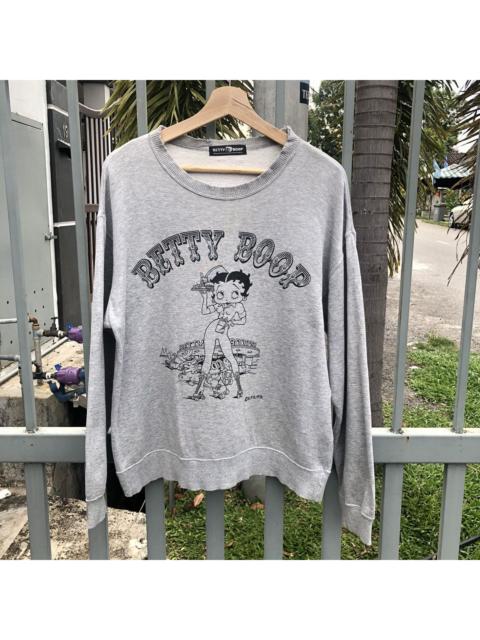Other Designers Japanese Brand - Distressed Betty Boop Sexy Lady Sweatshirt