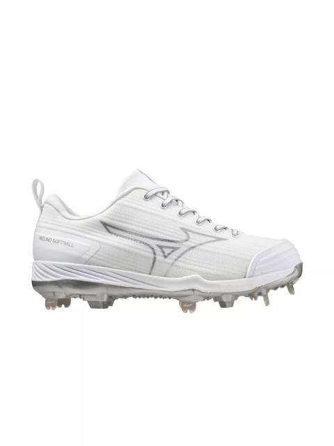 Mizuno Sweep 6 "White" Women's Softball Cleat