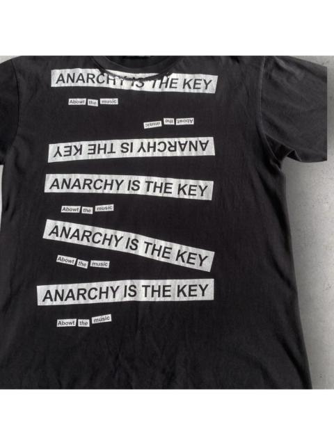 UNDERCOVER Vintage 90’s Hand Print Anarchy T Shirt