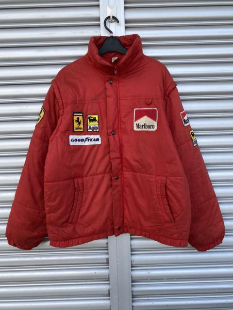 Other Designers VINTAGE FERRARI PUFFER JACKET