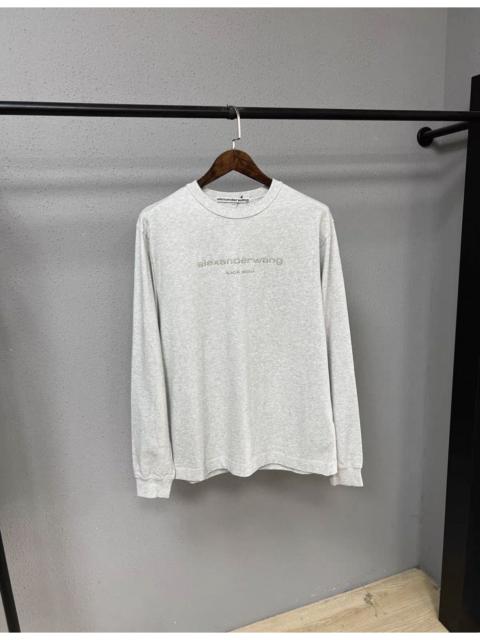 Alexander Wang Alexander Wang Glitter Effect Long Sleeve Sweatshirt