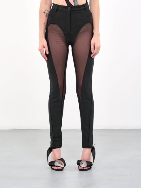 MUGLER Bonded Illusion Trousers