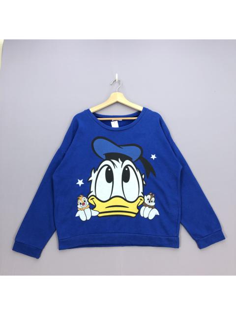 Other Designers Vintage - Vintage Donald Duck Sweatshirt Disney Cartoon Sweater