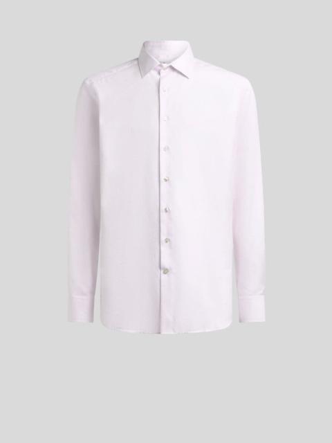 Etro COTTON JACQUARD SHIRT WITH GECKO MOTIF