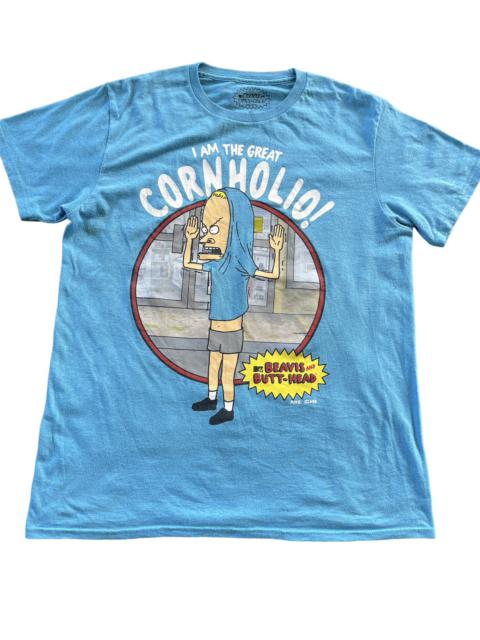 Other Designers Rare - 🔥MTV Beavis Butt Head Mike Judge Cornholio Big Logo Tee