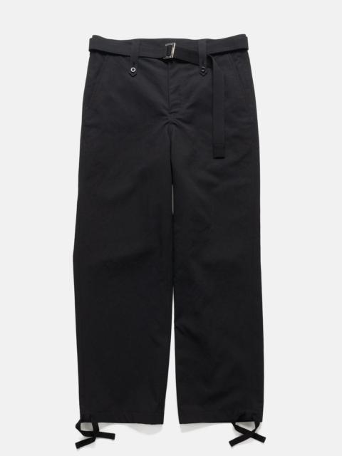 sacai Weathercloth Pants Black
