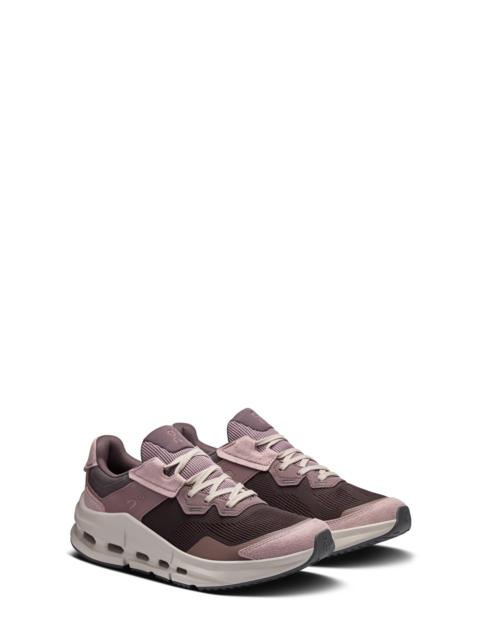 On On Cloudnova Rift Sneaker in Pebble/Grape at Nordstrom