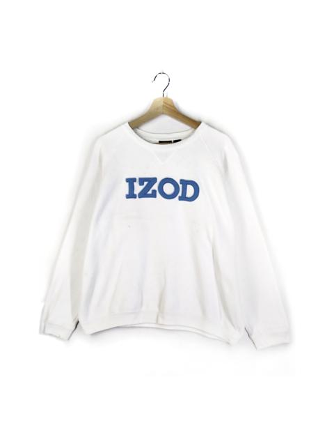Other Designers Lacoste × Vintage - Vintage Izod Lacoste Big Embroided Logo Pullover Crewneck