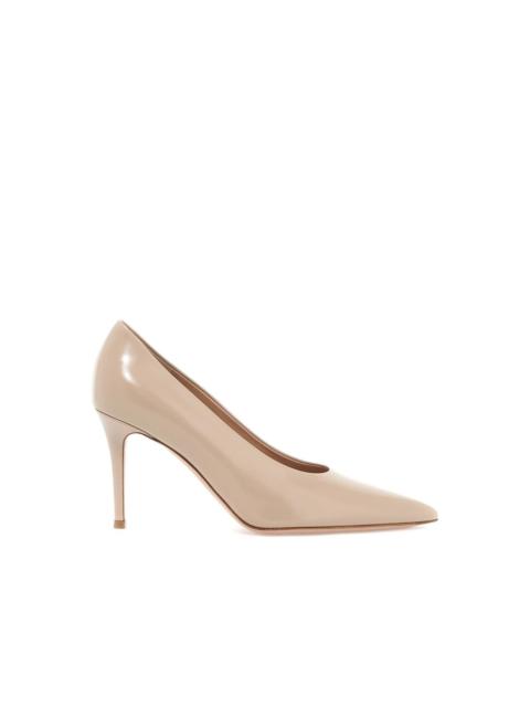 Gianvito Rossi Robbie Leather Pumps Women