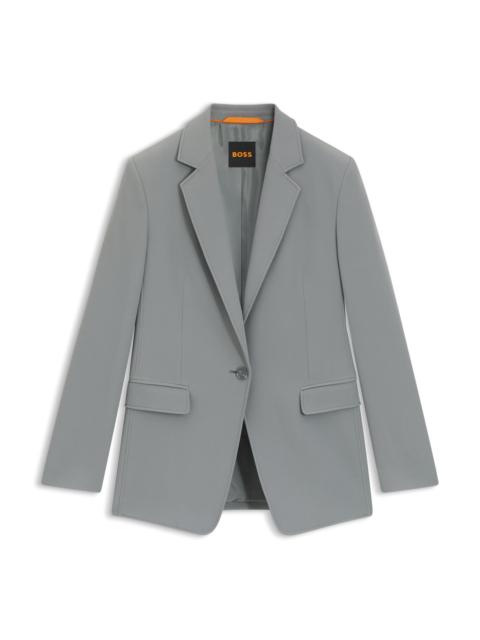 BOSS FITTED BLAZER IN STRETCH FABRIC