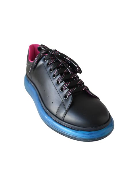 Alexander McQueen Alexander Mcqueen Larry Leather Sneaker Black Blue Transparent