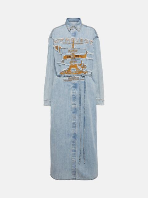Y/Project Evergreen Paris' Best denim shirt dress
