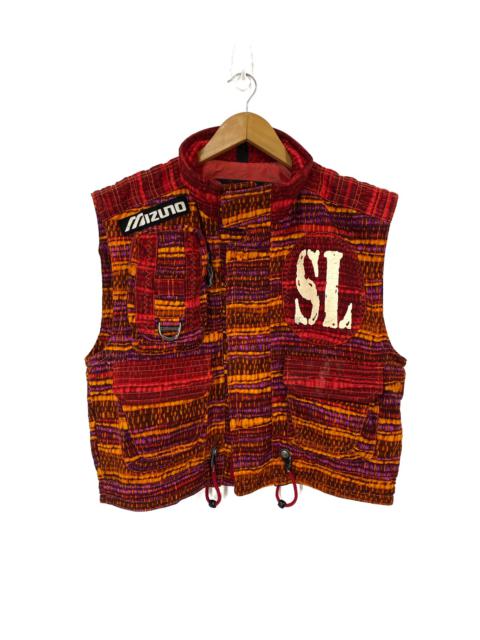 Other Designers Vintage - Mizuno Multicolor Tactical Vest Nice Design