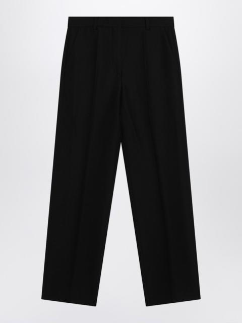 TOTEME Black wool blend trousers